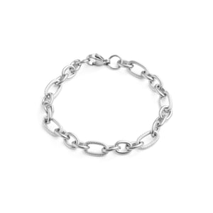 Luxenter Pulsera acabado en rodio - Litted
