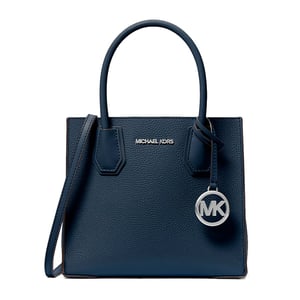 Bolso de Piel Azul Michael Kors