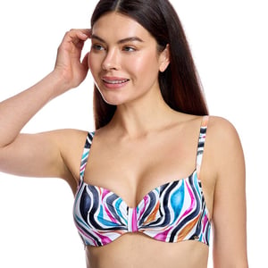 Sujetador de bikini con aros para mujer W260224