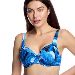 Top de bikini con aros para mujer y gran soporte W260401