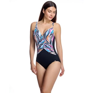 Traje de baño de mujer con escote cruzado W260270