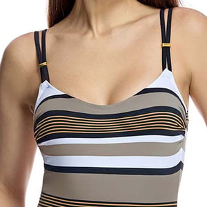 Traje de baño para mujer con cuello redondo W261981