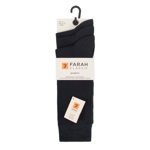 Paquete de 3 calcetines de vestir para hombre de bambú, suaves y transpirables