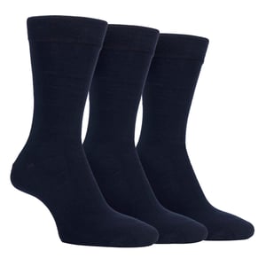 Paquete de 3 calcetines de vestir para hombre de bambú - Calcetines suaves y transpirables