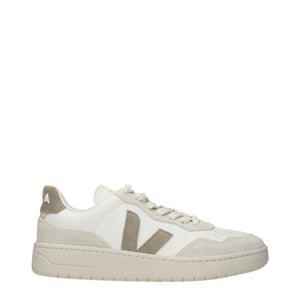 Zapatillas bajas de cuero blanco Veja