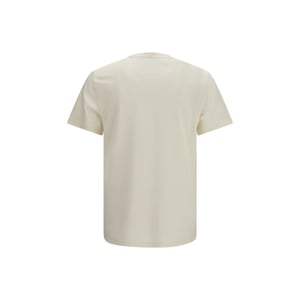 Camiseta de algodón beige Fred Perry