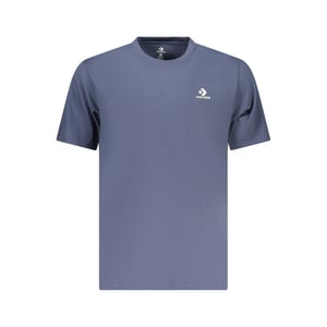 Converse Camiseta de Algodón Azul para Hombre
