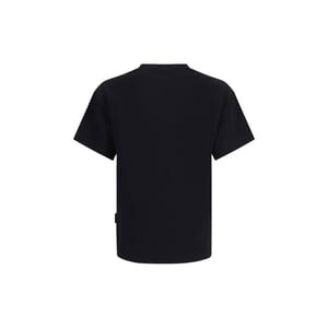 Camiseta de algodón negra Palm Angels
