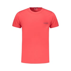 Camiseta de algodón para hombres Bikkembergs Rosso