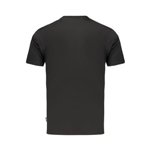 Camiseta de algodón negra para hombre Fila