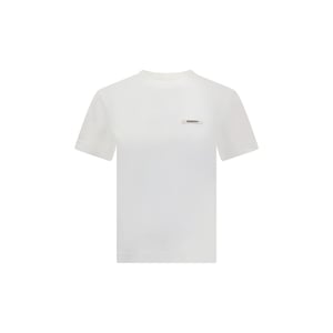 Camiseta de Algodón Blanca Jacquemus