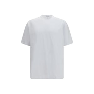 Camiseta de Algodón Blanca Comme Des Garçons