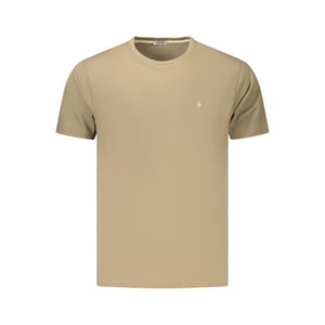 Camiseta de Hombre de Algodón Marrón Coveri Moving