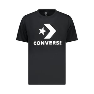 Camiseta de Hombre de Algodón Negra Converse