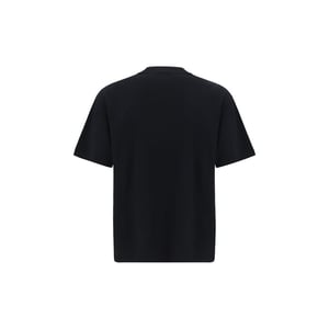 Camiseta de algodón negra Fred Perry