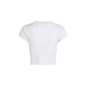 Camiseta de algodón blanca Calvin Klein Jeans