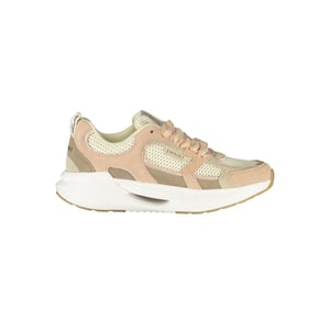 Zapatilla de mujer Twinset de tela rosa