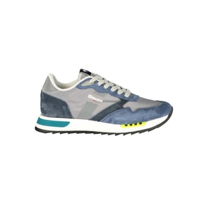 Zapatilla para Hombre de Poliéster Azul Blauer