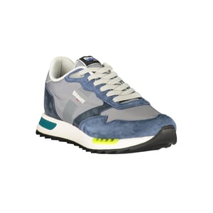 Zapatilla para Hombre de Poliéster Azul Blauer