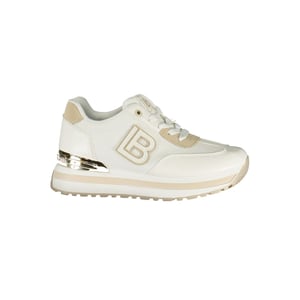 Zapatilla de Mujer de Poliuretano Blanca Laura Biagiotti