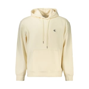 Sudadera de algodón beige para hombre de Calvin Klein