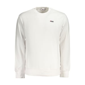 Sudadera de algodón blanca para hombres Fila