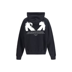 Sudadera de algodón negra Off-White