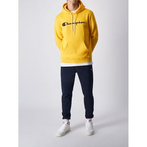 Sudadera de algodón amarilla Champion