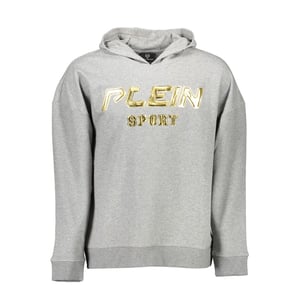Sudadera de Hombre de Algodón Gris Plein Sport