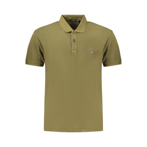 Napapijri Verde Polo de Algodón para Hombre