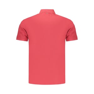 Camisa Polo de Hombre Roja de Algodón Napapijri
