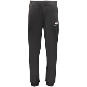 Pantalones de hombre de algodón negro Fila