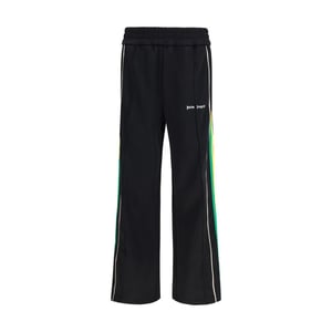 Pantalones Deportivos Negros de Poliéster Palm Angels