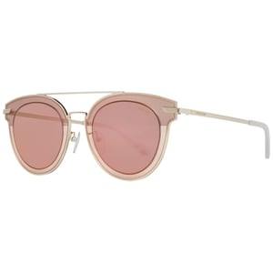 Gafas de sol de metal y plástico rosa dorado Police
