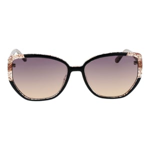Gafas de sol de plástico negras Guess