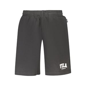 Pantalones de Algodón Negros para Hombre Fila