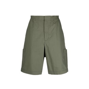 Pantalones cortos Bermuda de algodón bicolor Ambush