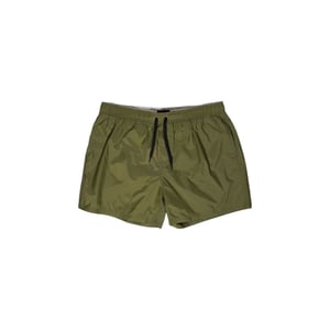 Pantalones Cortos de Natación de Poliéster Verde Refrigiwear