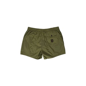 Pantalones Cortos de Natación de Poliéster Verde Refrigiwear