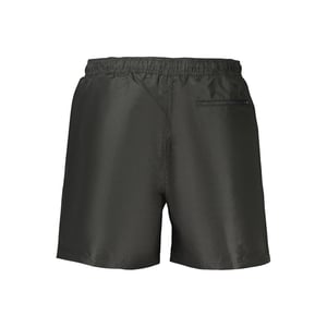 Calvin Klein Pantalones Cortos de Poliéster Negros para Hombre