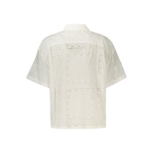 Camisa de Mujer Blanca de Poliéster Desigual