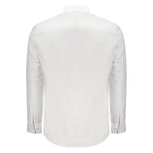 Camisa de Hombre de Algodón Blanca Calvin Klein