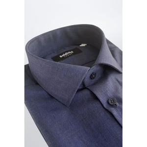 Camisa de Hombre Baldinini Trend Azul de Algodón