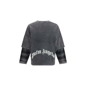 Camisa de Algodón Negra Palm Angels