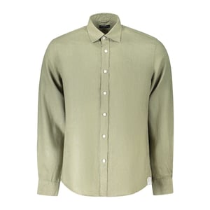 Camisa de Hombre de Lino Verde North Sails