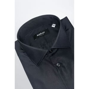 Camisa de Hombre Negra de Algodón Baldinini Trend