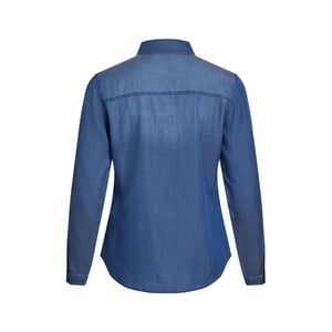 Blusa de Algodón Azul Vila