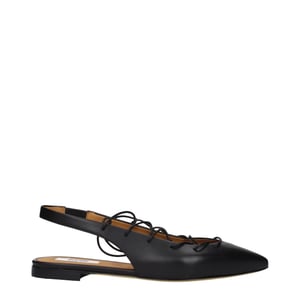 Mocasines Negros de Cuero Moschino