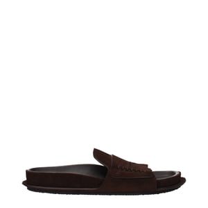 Mules de Cuero Marrón Jacquemus