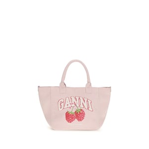 Bolso de Hombro de Poliéster Reciclado Multicolor Ganni